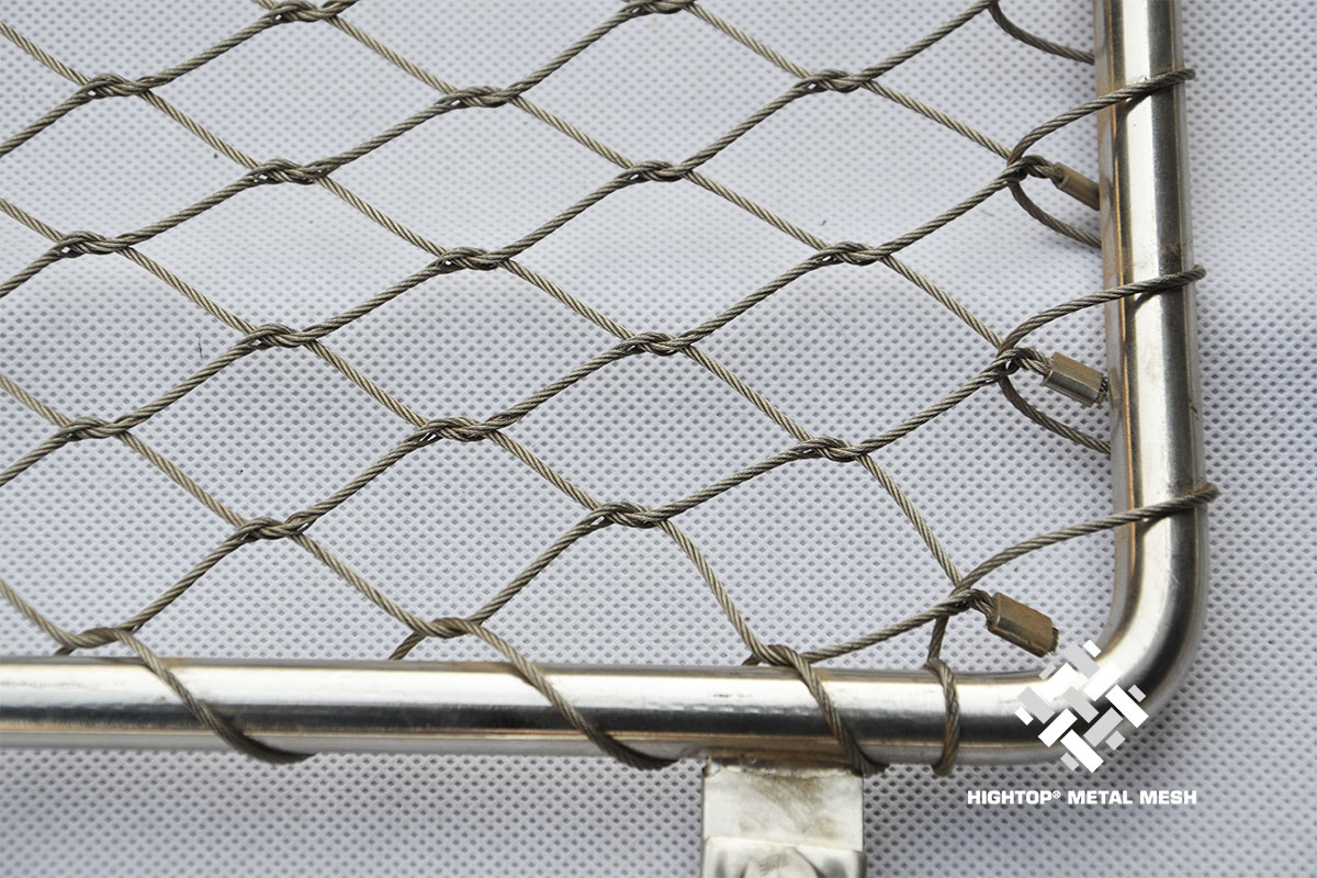 Stainless Steel Knotted Rope Net