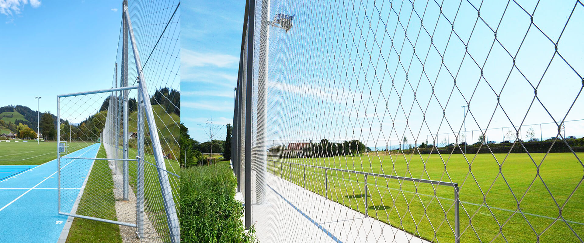 stainless steel rope net fence
