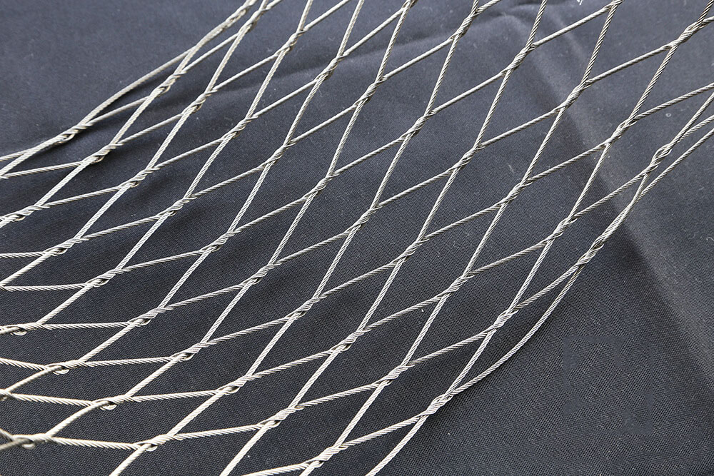 Stainless Steel Knotted Rope Netting